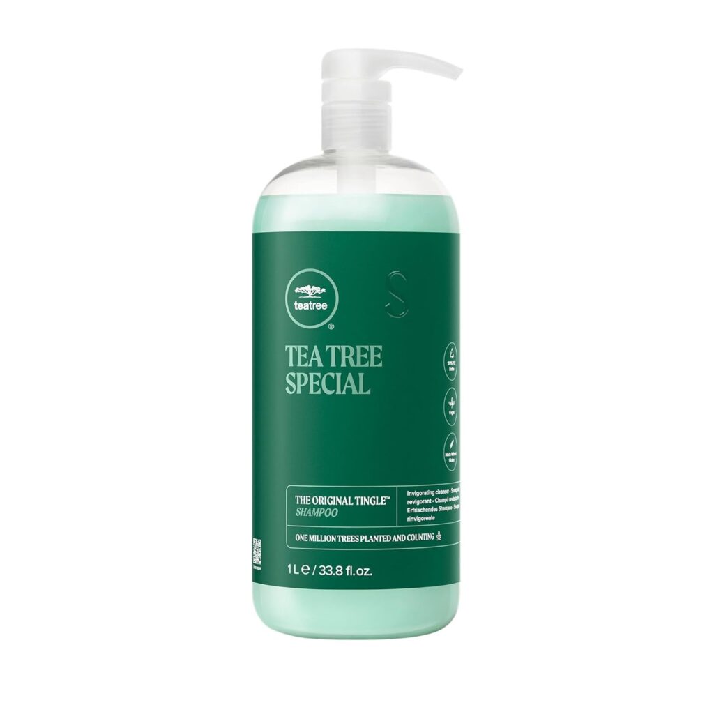 Revitalizing Tea Tree Shampoo for Oily Hair and Scalp Refreshment