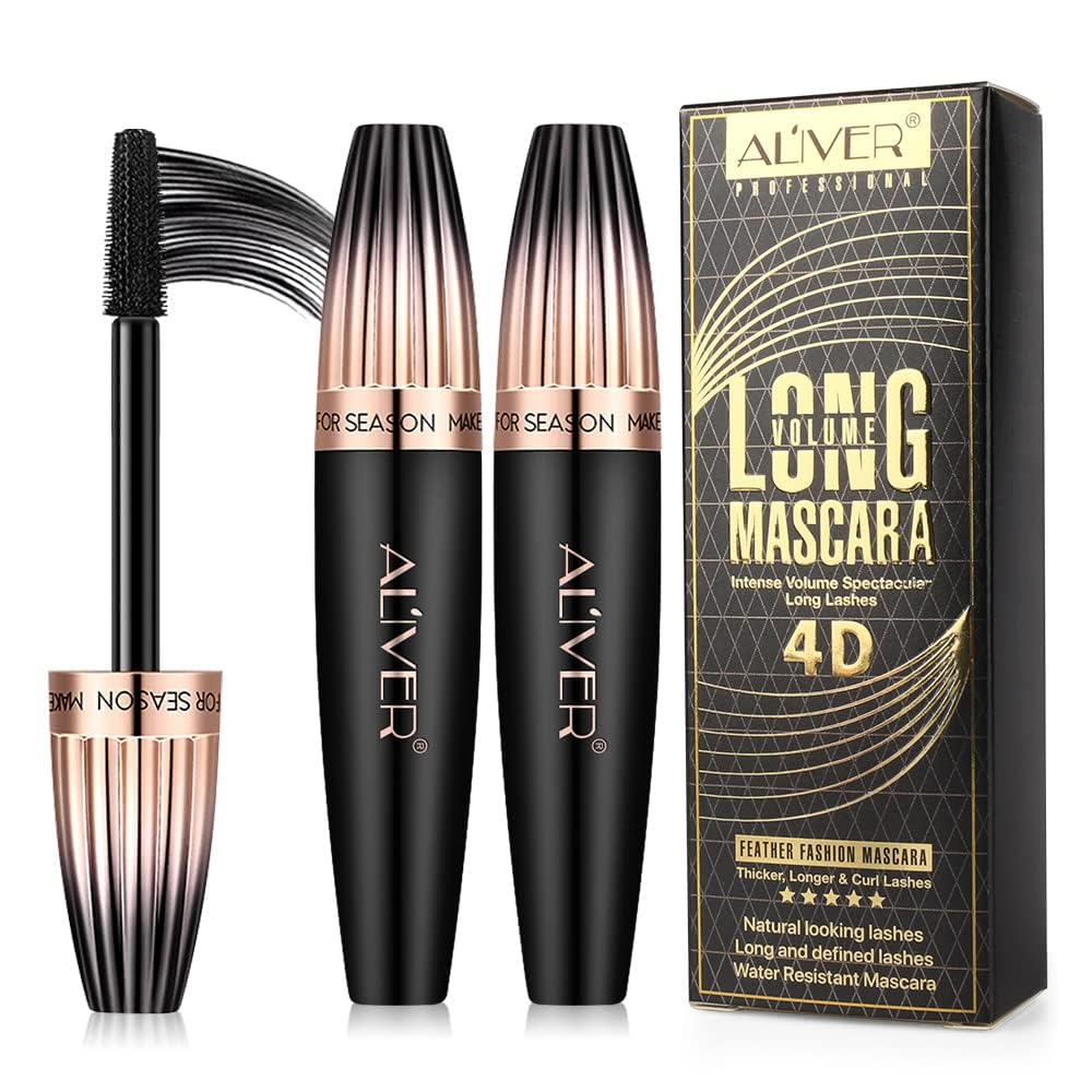 Ultimate 4D Silk Fiber Waterproof Mascara: Volume, Length, and All-Day Definition