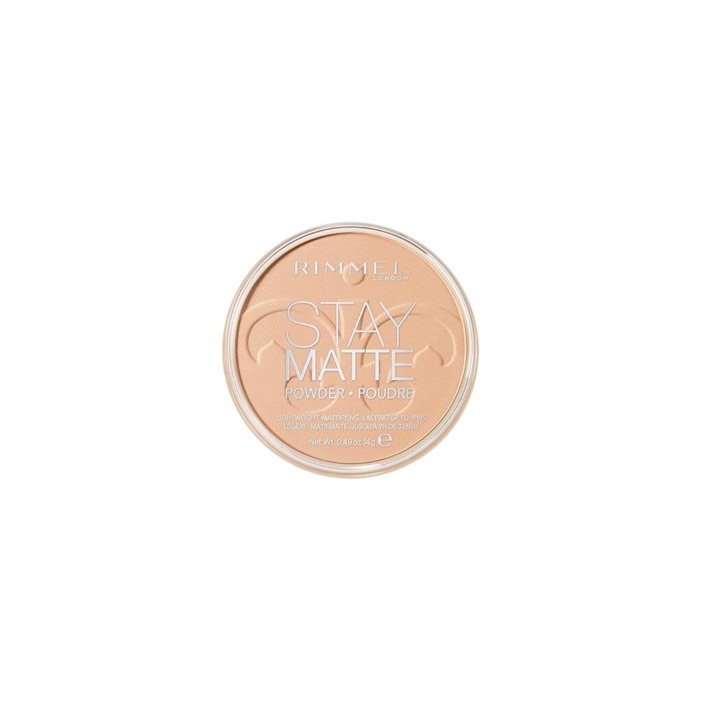 Rimmel London Stay Matte Pressed Powder – Sandstorm 004 – High Coverage Shine Control