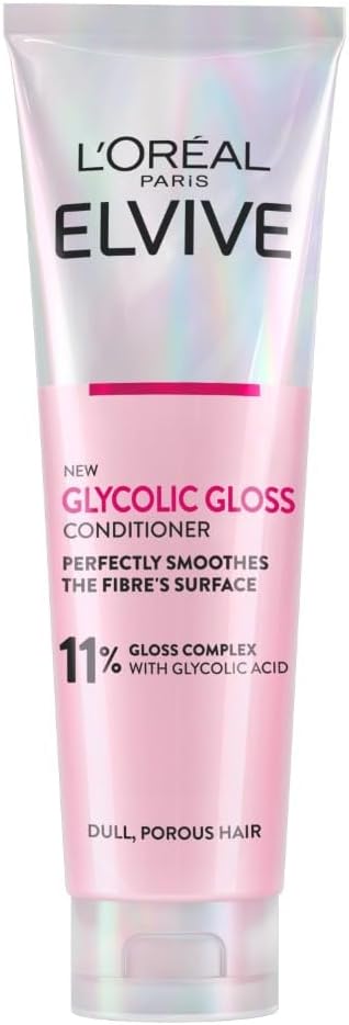 L’Oreal Paris Elvive Glycolic Gloss Conditioner for Smooth, Shiny Hair – 150ml