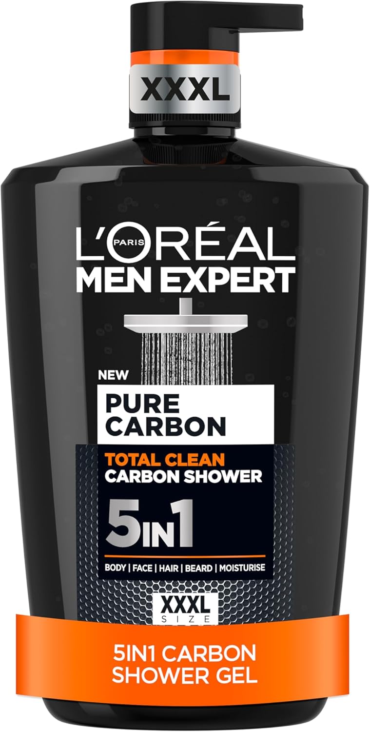 L’Oréal Men Expert Pure Carbon 5-in-1 Total Care Shower Gel